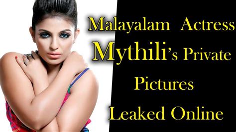 mallu leaked videos|Malayalam actress Mythili’s private pictures leaked online, Police .